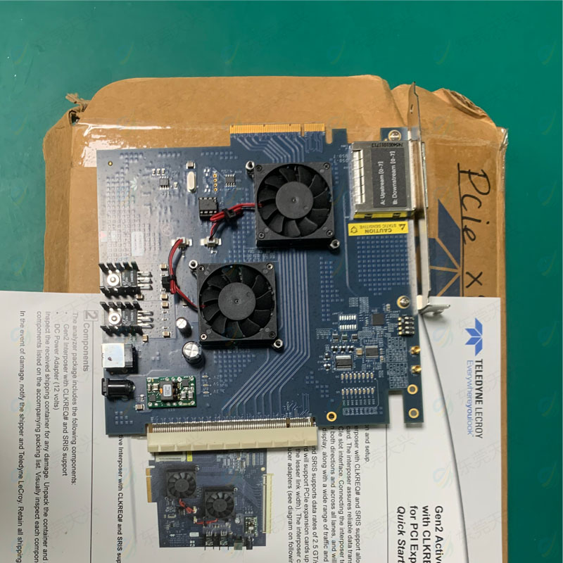 力科Gen2.0 PCIE 采集卡 有源转接卡 主动插入器
